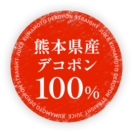 熊本県産デコポン100%